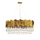 подвесная люстра delight collection trump km0988p-16 gold