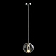 подвесной светильник crystal lux beleza sp1 b chrome