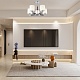 люстра на штанге arte milano napoli 332220/5 cr