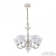 подвесная люстра arte milano 343659/5 wt+g