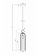 подвесной светильник maytoni antic mod302pl-01gr