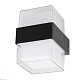 уличный настенный светодиодный светильник uniel ulu-p26b-2x5w/4000k ip65 black ul-00010518