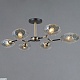 люстра на штанге illumico il0272-6csq-25 bk ab trento