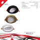 встраиваемый светильник reluce 53026-9.0-001rld gx53 bk