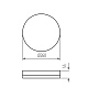 потолочный светильник kanlux iper 37300