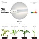 лампа светодиодная для растений эра g13 18w 1200k прозрачная fito-18w-ra90-т8-g13-nl б0042987