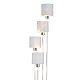 торшер escada denver 1109/4 white/silver