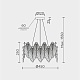 подвесная люстра modelux ml.2293.450 gd