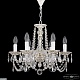 подвесная люстра bohemia ivele crystal al16302/6/160 wmg