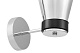 бра lumina deco fabro ldw 7013-1 chr+pr
