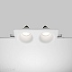встраиваемый светильник maytoni gyps modern dl002-dw-02-w