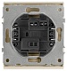 кнопка эра arktik 16-1109-04 10ах-250в шампань б0070397