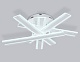 потолочная люстра ambrella light acrylica original fa8903