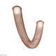 потолочный светильник delight collection aura 10114p copper