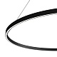 подвесной светодиодный светильник maytoni rim mod058pl-l65bk