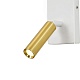 бра escada comfy 598/1a white/brass