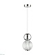 подвесной светодиодный светильник odeon light crystal 5007/7l