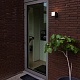 уличный настенный светодиодный светильник arte lamp belgrade a5193al-1bk