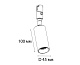 трековый светильник italline fantom it010-4018 black 3000k