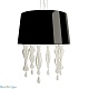 люстра santoma s 50 glossy black leucos