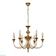 подвесная люстра arte lamp collinetta a4094lm-6pb