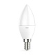 лампа светодиодная gauss e14 10w 3000k матовая 33110