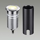 грунтовый встраиваемый светильник odeon light nature ingro 6660/1gl3