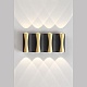 настенный светодиодный светильник crystal lux clt 022w4 bl-go 4000k