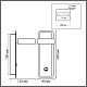 бра lumion comfi leland 8263/1w