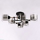 потолочная люстра arte milano amalfi 324308/6 bk+fg