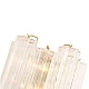 бра crystal lux rose ap2 brass