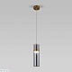подвесной светильник eurosvet lumen 50244/1 led латунь/дымчатый a061287