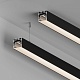 профиль arlight line-3535-tray-2000 black (алюминий) 062192