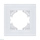 рамка 1-постовая, стекло белый kollinger reflex mg rm1wh