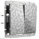 выключатель werkel hammer двухклавишный серебряный w1220006 4690389162299
