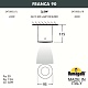 уличный потолочный светильник fumagalli franca 3a7.000.000.lxu1l