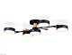 потолочная люстра ambrella light linetech fl4835