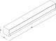 уличный настенный светодиодный светильник deko-light linear ii double 731129