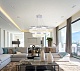 подвесной светодиодный светильник natali kovaltseva smart нимбы innovation style 83005
