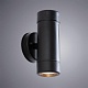 уличный настенный светильник arte lamp atlas a3503al-2bk
