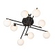 потолочная люстра vitaluce v2569-1/8pl