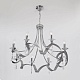 подвесная люстра eurosvet adelia 60064/8 хром