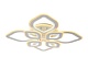 потолочная светодиодная люстра ambrella light acrylica original fa8844