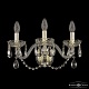 бра bohemia ivele crystal 101b/3/165 g