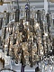 подвесная люстра maytoni flare dia200pl-08g