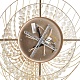 потолочная люстра freya pava fr1016cl-06g