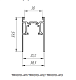 шинопровод магнитный однофазный maytoni busbar trunkings gravity trx010-413w