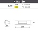 уличный светодиодный светильник fumagalli nina 7c1.000.000.ayk1l