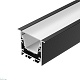 профиль arlight linia45-f-tray-3000 black (алюминий) 062242
