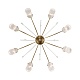люстра на штанге st luce люминера sl1401.303.08